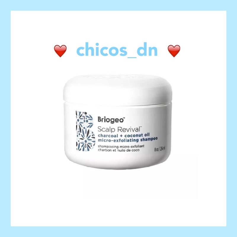 Dầu Gội Tẩy Tế Bào Chết Cho Da Đầu Briogeo Mini 30Ml
