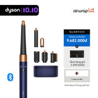 [8-11.10: Voucher 16% lên đến 2.5 triệu]  Máy tạo kiểu tóc thông minh Dyson Airwrap i.d. HS08 Straight+Wavy (Prussian blue/Rich copper)