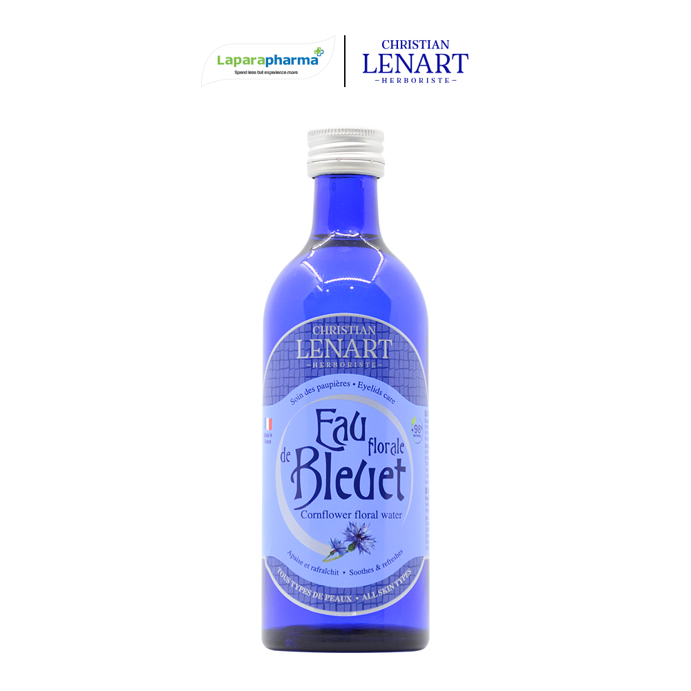 [Hcm]Toner Chiết Xuất Từ Cánh Hoa Xa Cúc Lam Christian Lenart – Eau Florale De Bleuets (200Ml/Chai)