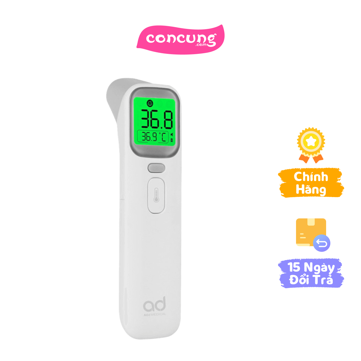 Nhiệt kế hồng ngoại AOJ-20A - Đo chính xác, nhanh chóng và tiện lợi