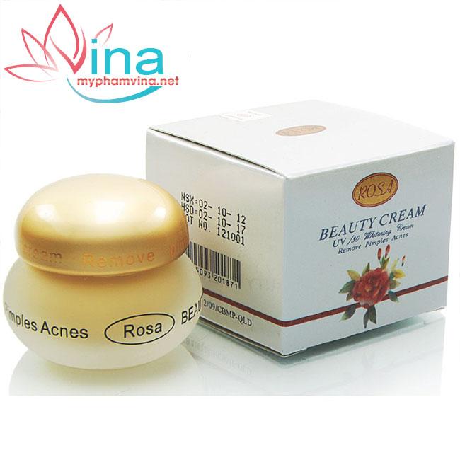 [Hcm]Kem Dưỡng Da Rosa Beauty Cream Uv/30 Whitening Cream