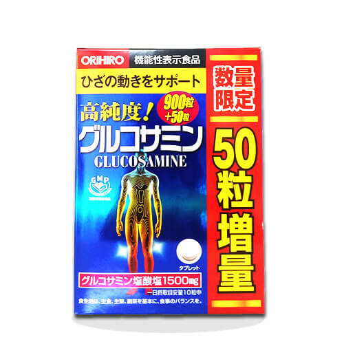 Viên Uống Bổ Xương Khớp Glucosamine Orihiro Nhật Bản 950 Viên