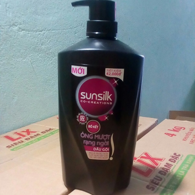 Dầu Gội Sunsilk Óng Mượt Rạng Ngời 650G