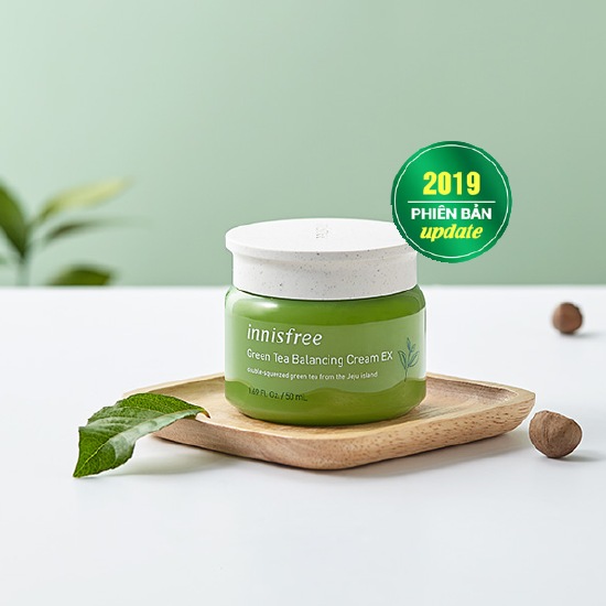 Kem Dưỡng Da Trà Xanh Innisfree Green Tea Balancing Cream EX.