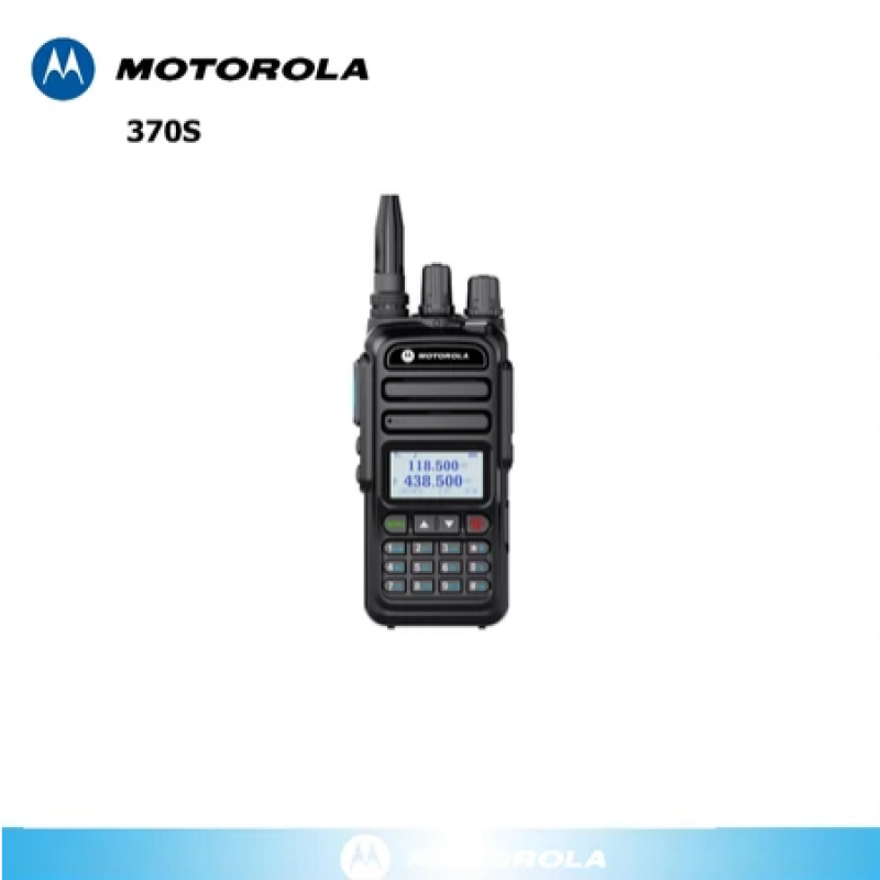 bộ đàm MOTOROLA 370S WAlkie-Talkies 1-15KM Dung lượng pin 6800mAh Công suất 15W 136-520MHz