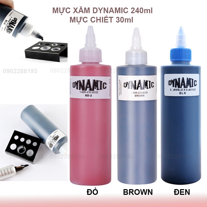 Dynamic Black Ink Bottle 8 oz