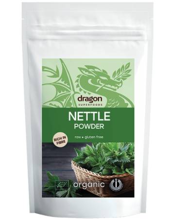 Bột lá tầm ma hữu cơ Dragon Superfoods Nettle Powder 150g
