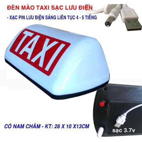 ĐÈN MÀO TAXI SẠC LƯU ĐIỆN