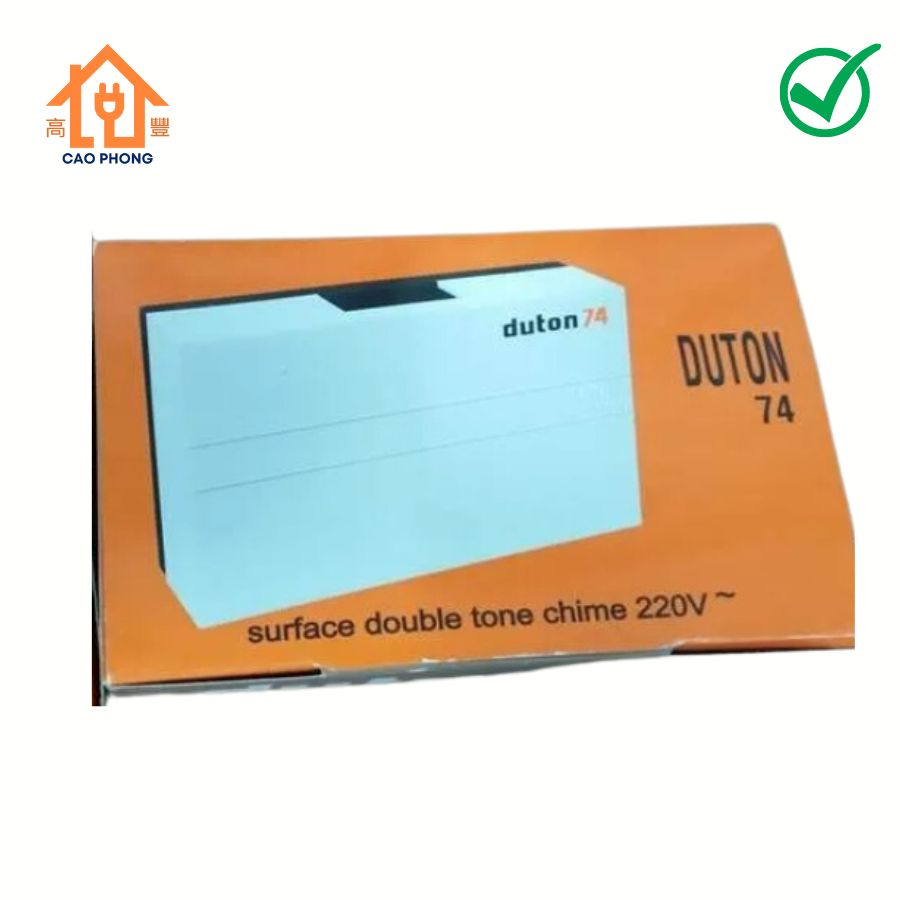 Chuông điện không dây Duton 74 và nút chuông 98 - chuông cửa không dây - chuông Duton chính hãng | d