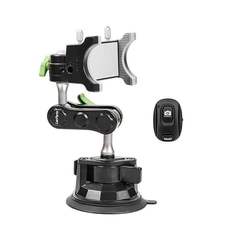 Giá đỡ điện thoại trên ô tô cửa hít kính Titan Lanparte B01 gắn điện thoại gắn taplo kính xoay 360 đ