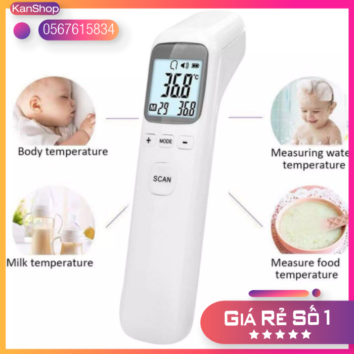 Máy Đo Nhiệt Độ Ensure Gold Cho Kết Quả Trong Vòng 1 Giây Ghi Nhớ 32 Lần Đo Và 32 Chế Độ Chuẩn Xác Bảo Hành 3 Tháng Dễ Dàng Tiên Lợi Nhanh Chính Xác