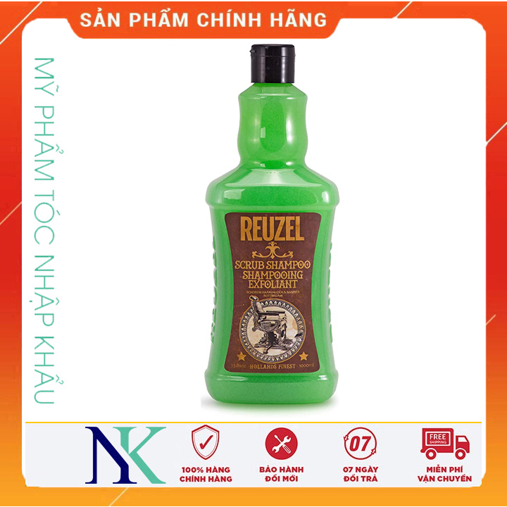 [Hcm]Dầu Gội Tẩy Tế Bào Chết Khử Dầu Reuzel Scrub 1000Ml