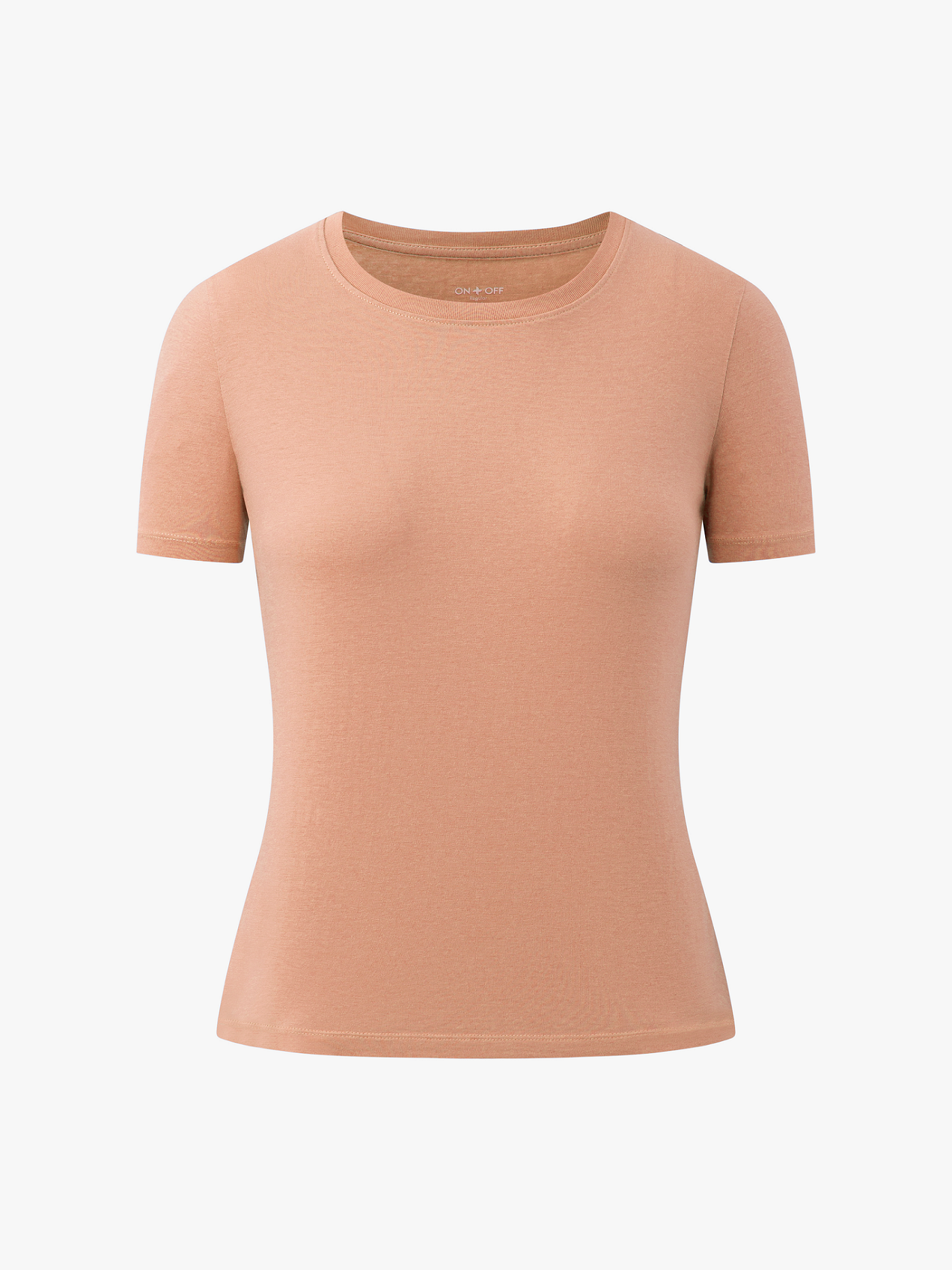 Áo phông Cotton nữ ONOFF active mềm mại thoáng mát phong các bacis - 16TS24S138