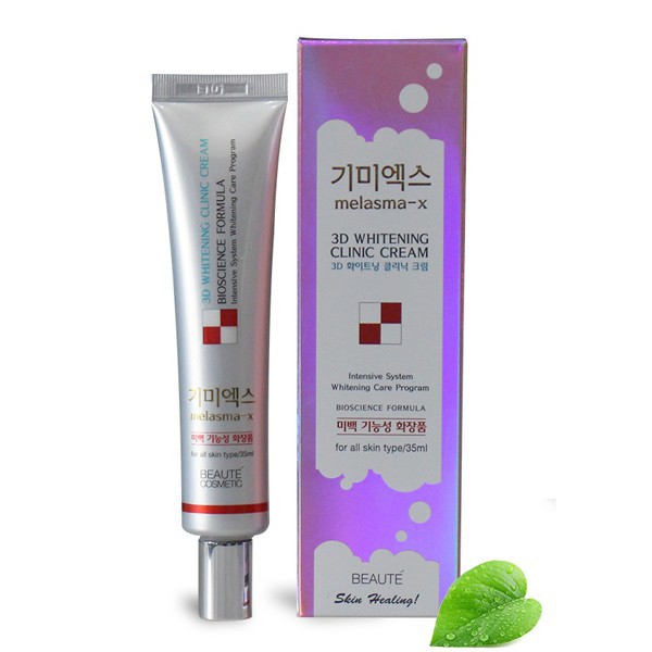 Kem điều trị thâm nám tàn nhang Melasma-X 3d Whitening Clinic Cream cam kết hàng đúng mô tả chất lượng đảm bảo an toàn đến sức khỏe người sử dụng đa dạng mẫu mã màu sắc kích cỡ