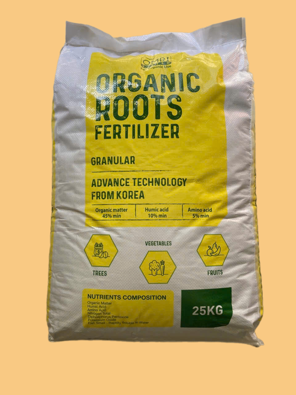 PHÂN ĐẠM CÁ HỮU CƠ[CHÍNH HÃNG] ROOTS ORGANIC HUMIC + AMINOBÓN CHO CÂY SẦU RIÊNG CÀ PHÊ RAU CỦ QUẢ. 2