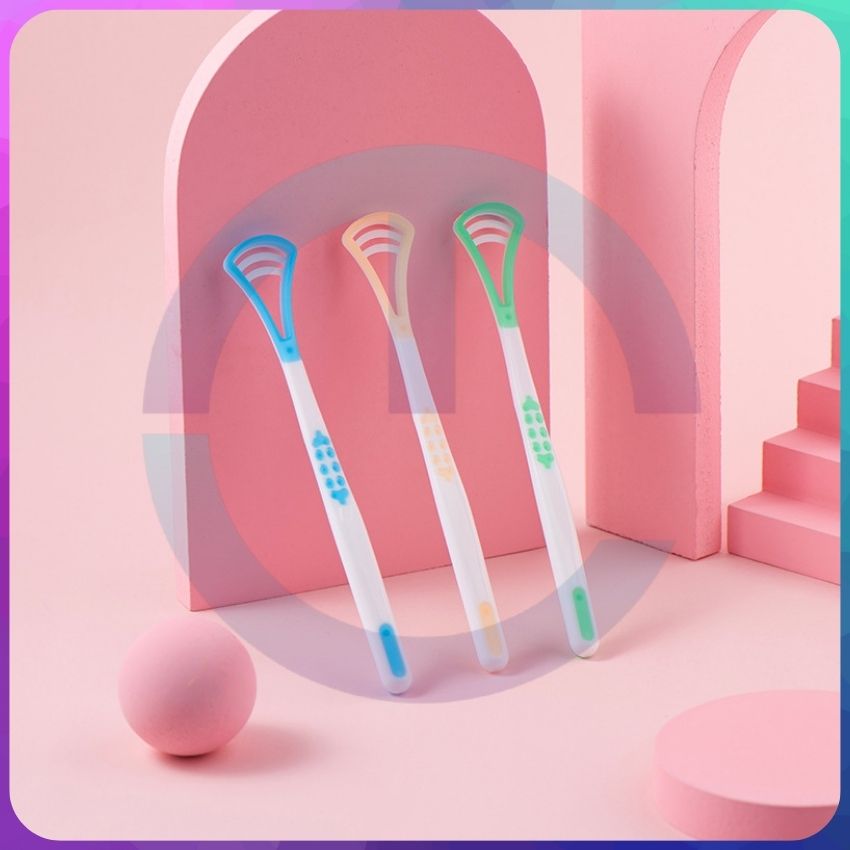 Dụng Cụ Vệ Sinh Lưỡi Chất Liệu An Toàn Được Tặng Kèm Khi Mua Bàn Chải Điện Sonic