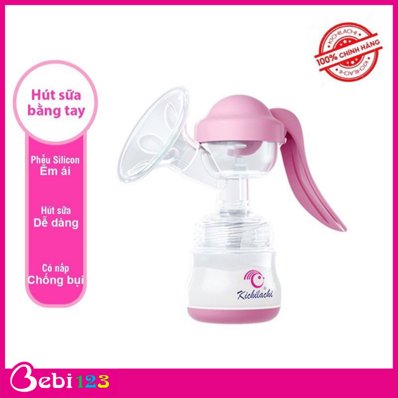Máy hút sữa cầm tay Baby Babuu Nhật Bản tặng 6 túi trữ sữa cho mẹ
