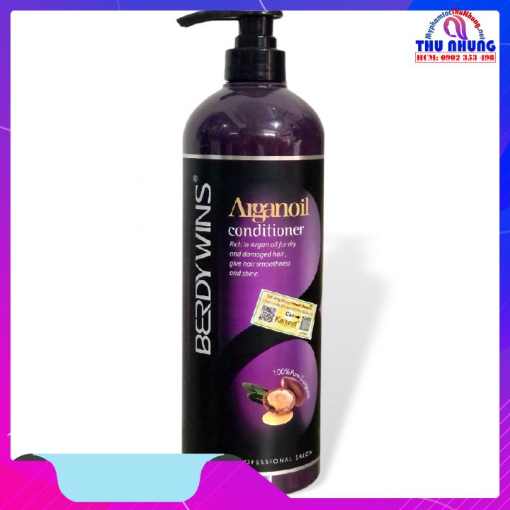 [Hcm]Dầu Xả Arganoil Berdywins Siêu Mềm Mượt 1000Ml