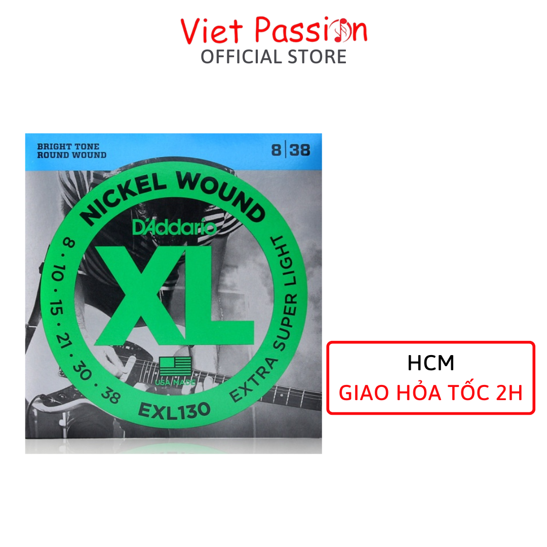 Dây Đàn Guitar Điện DAddario chất lượng EXL110 EXL120EXL130 chất lượng Viet Passion HCM