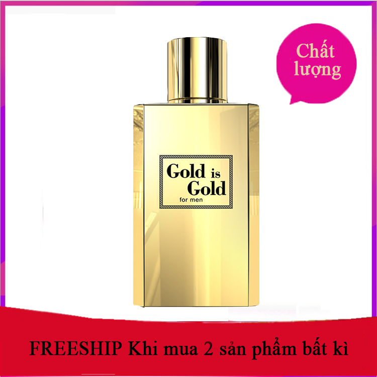 [Hcm]Nước Hoa Nam Cao Cấp Hương Liệu Pháp Gold Is Gold Hương Gỗ Lưu Hương Siêu Lâu Giúp Bạn Tự Tin Trong Mọi Cuộc Hẹn
