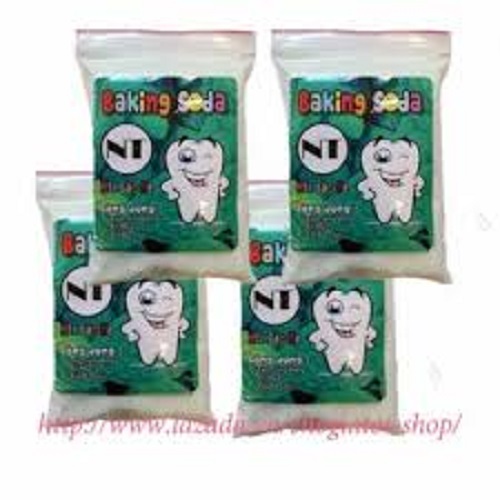 Combo 4 Gói Bột Làm Trắng Răng Baking soda Mix Bạc Hà 50g x 4 Gói