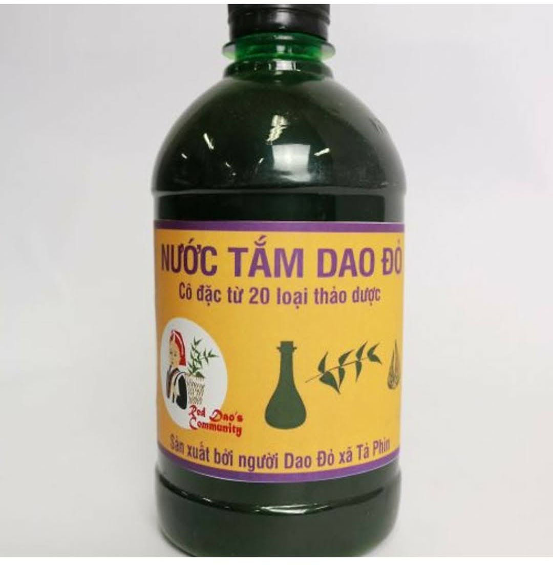 Nước Tắm Dao Đỏ Chai 500Ml