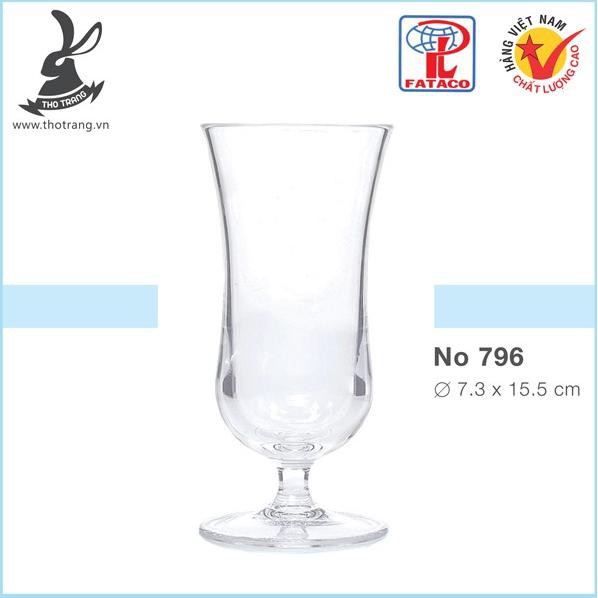 Ly sinh tố ly kem nhựa trong Acrylic Fataco cao cấp đa dạng loại size