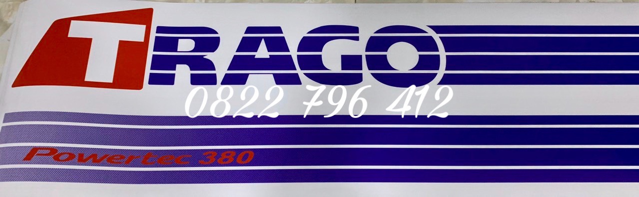 Tem Dán Xe Tải Trago 380  trago 400  trago 440 trago 460