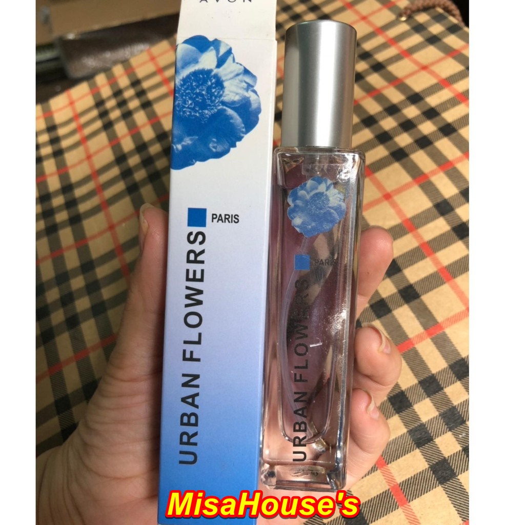 [30Ml] Nước Hoa Nữ Urban Flowers - Paris ( Xanh)