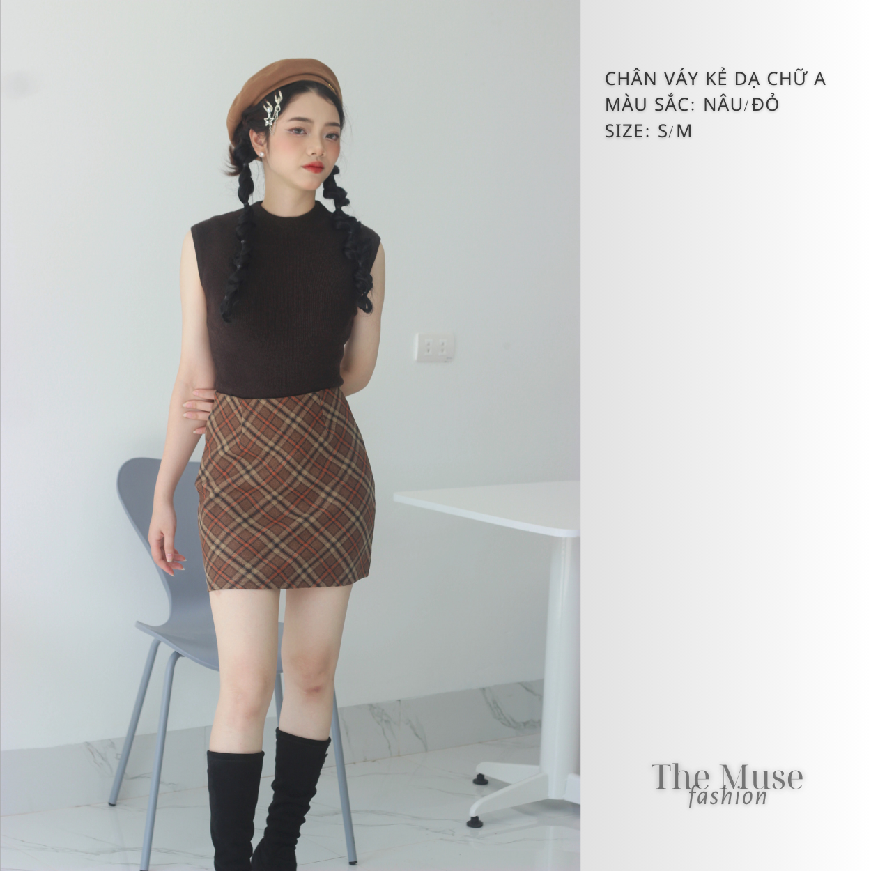 7 kiểu chân váy dạ công sở để nàng thoải mái diện đi làm trong ngày lạnh -  BlogAnChoi
