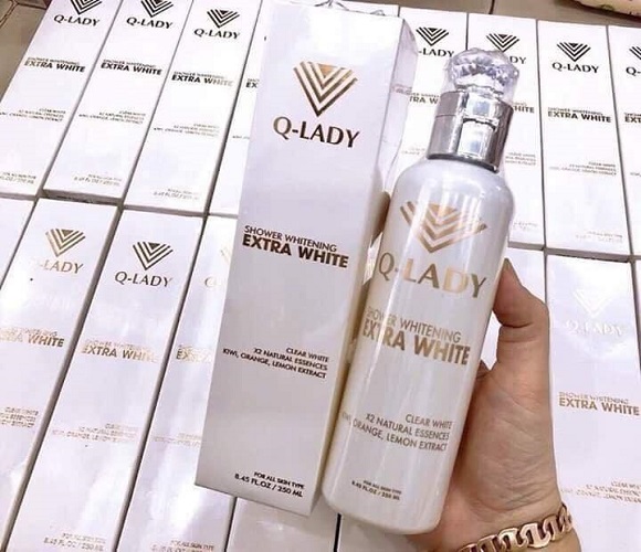 Kem dưỡng thể trắng da Q - Lady The New Skin Hàn Quốc
