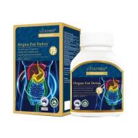 Viên uống thải độc nội tạng giải độc mỡ nội tạng toàn thân vitatree organ fat detox 60viên  úc chính hãng
