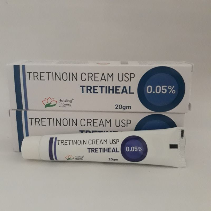 Tretinoin Cream Usp 0.025% Tretiheal Kem Giảm Mụn Chống Lão Hóa [ Chính Hãng]