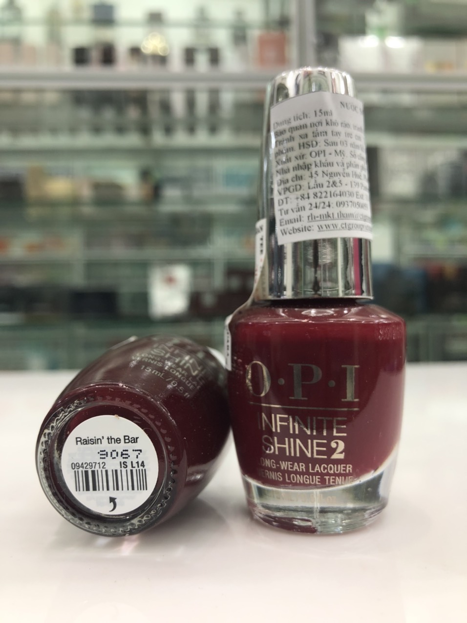 Sơn Móng Opi Infinte Shine 2 Raisin The Bar Isl14 15Ml