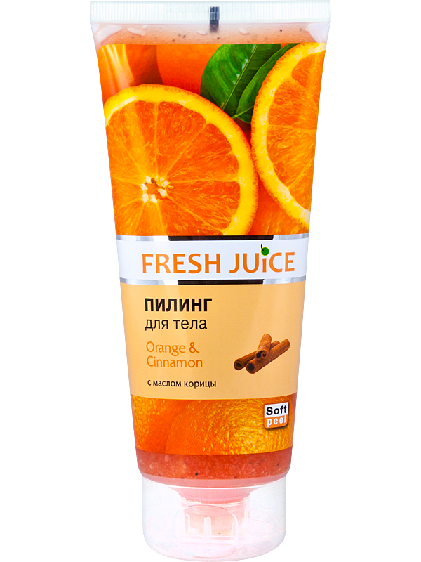 Kem Tẩy Tế Bào Chết Toàn Thân Fresh Juice Cam Và Quế 200Ml