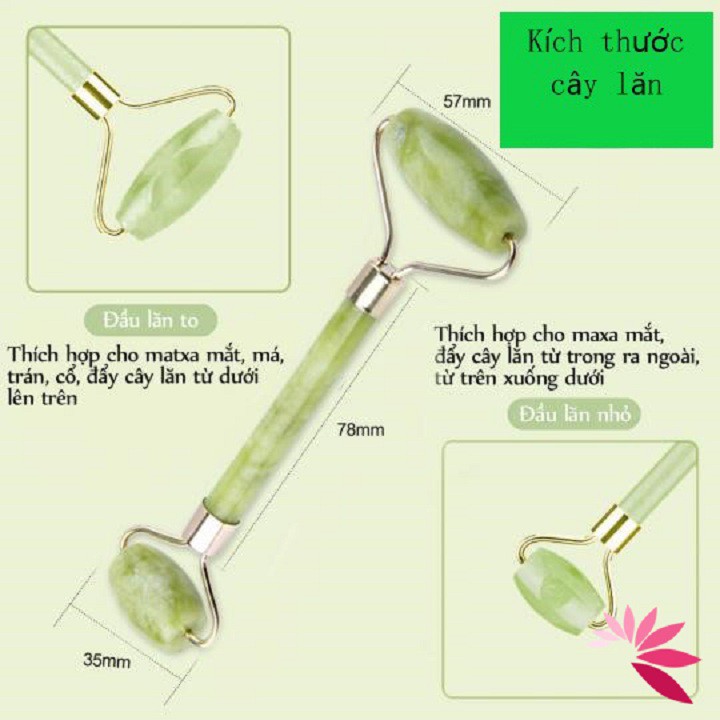 Thanh Lăn 2 Đầu Mát Xa Làm Đẹp Và Sạch Da Mặt Chuyên Dụng Tiện Lợi. Mua 2 Giảm 10% Follow Shop Giảm 20K