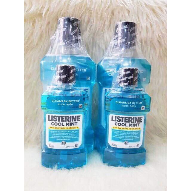 [Hcm]Nước Súc Miệng Listerine Thái Lan 750Ml+250Ml