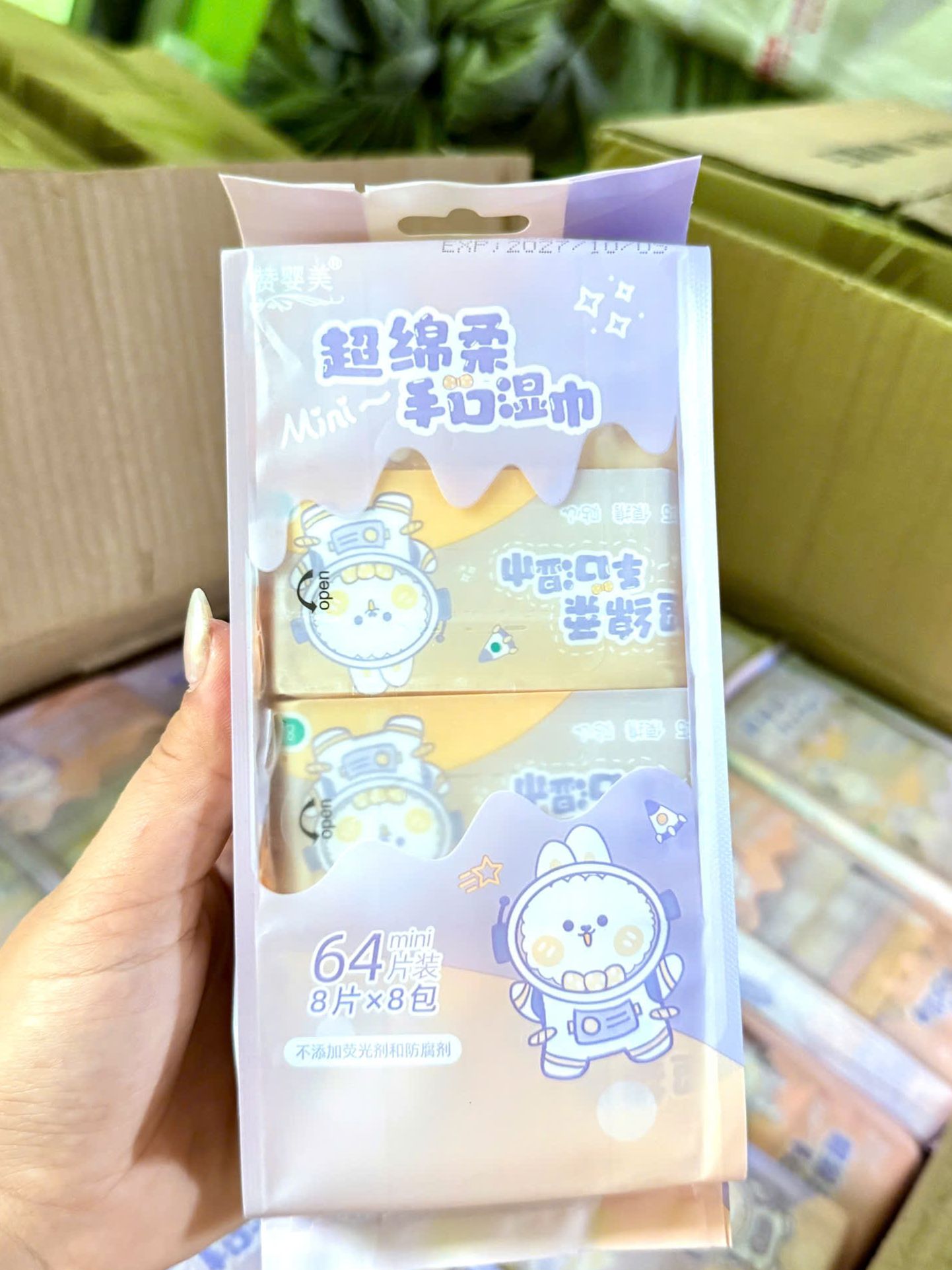 Combo 8 Gói (64 tờ) Khăn Giấy Ướt Mini Dễ Thương Bỏ Túi Tiện Lợi Gói 8 Miếng Dùng Được Cho Bé Khăn Giấy Ướt Mini Set 8 Gói Dễ Thương Bỏ Túi Tiện Lợi Gói Khăn Ướt Tiện Dụng