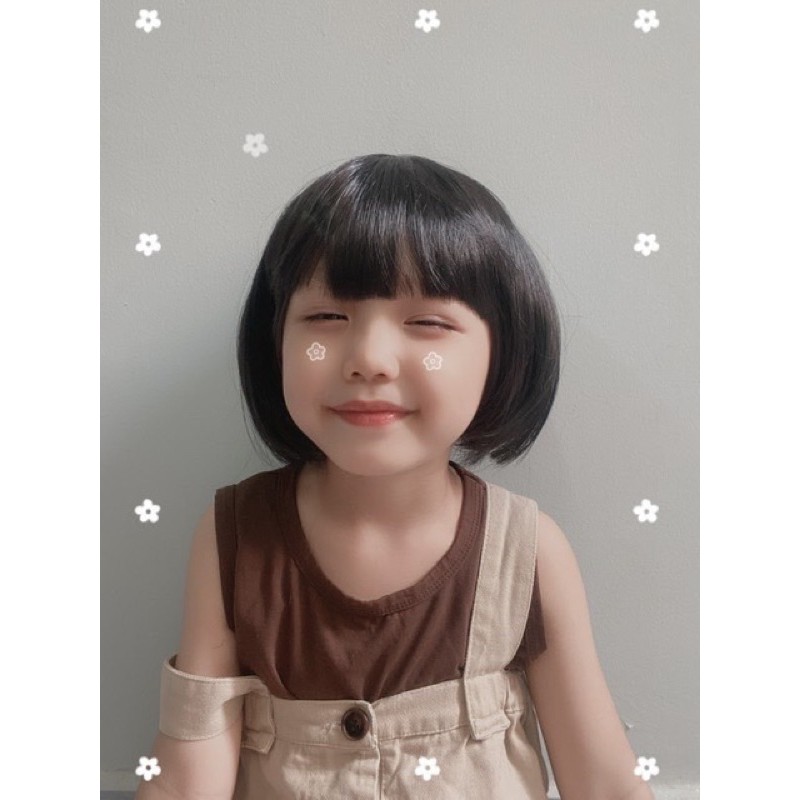 Tóc Giả Nguyên Đầu Cho Bé