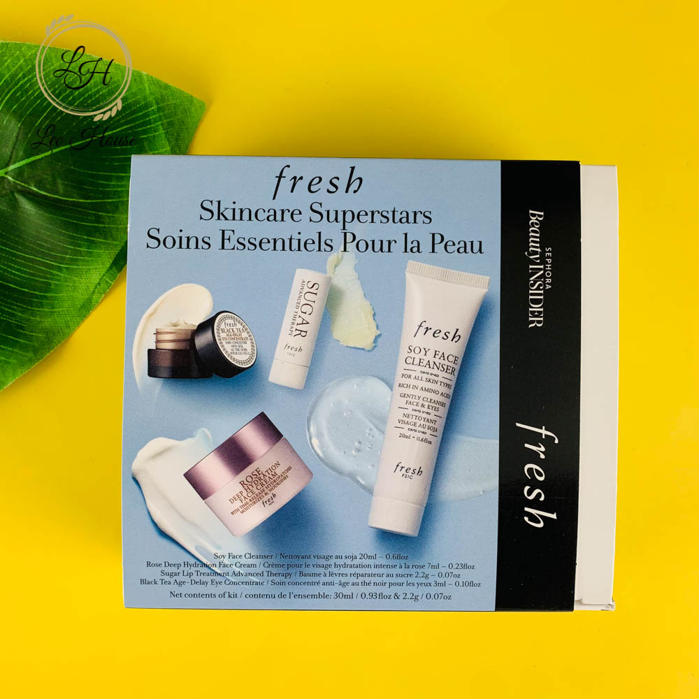 Set Dưỡng Da Fresh Skincare Superstars