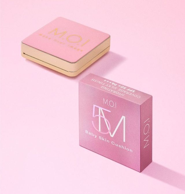 Phấn Nước 5M Baby Skin Cushion Chính Hãng Moi Cosmetics - Tinh Chất Hoa Nhài Và Hoa Sen Làm Dịu Và Cung Cấp Độ Ẩm Hoàn Hảo Cho Da
