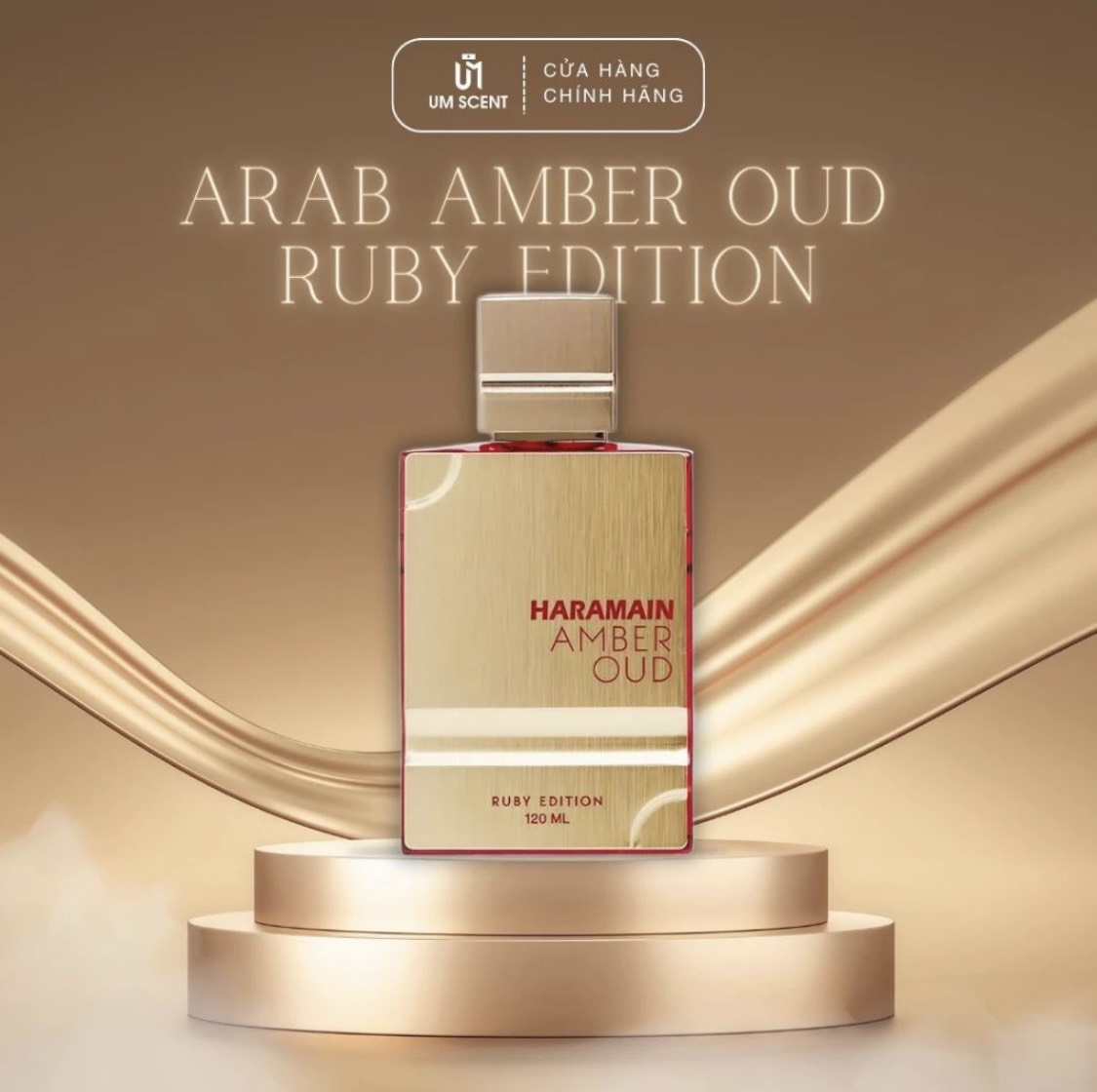 Nước hoa Al Haramain Amber Oud Ruby Edition