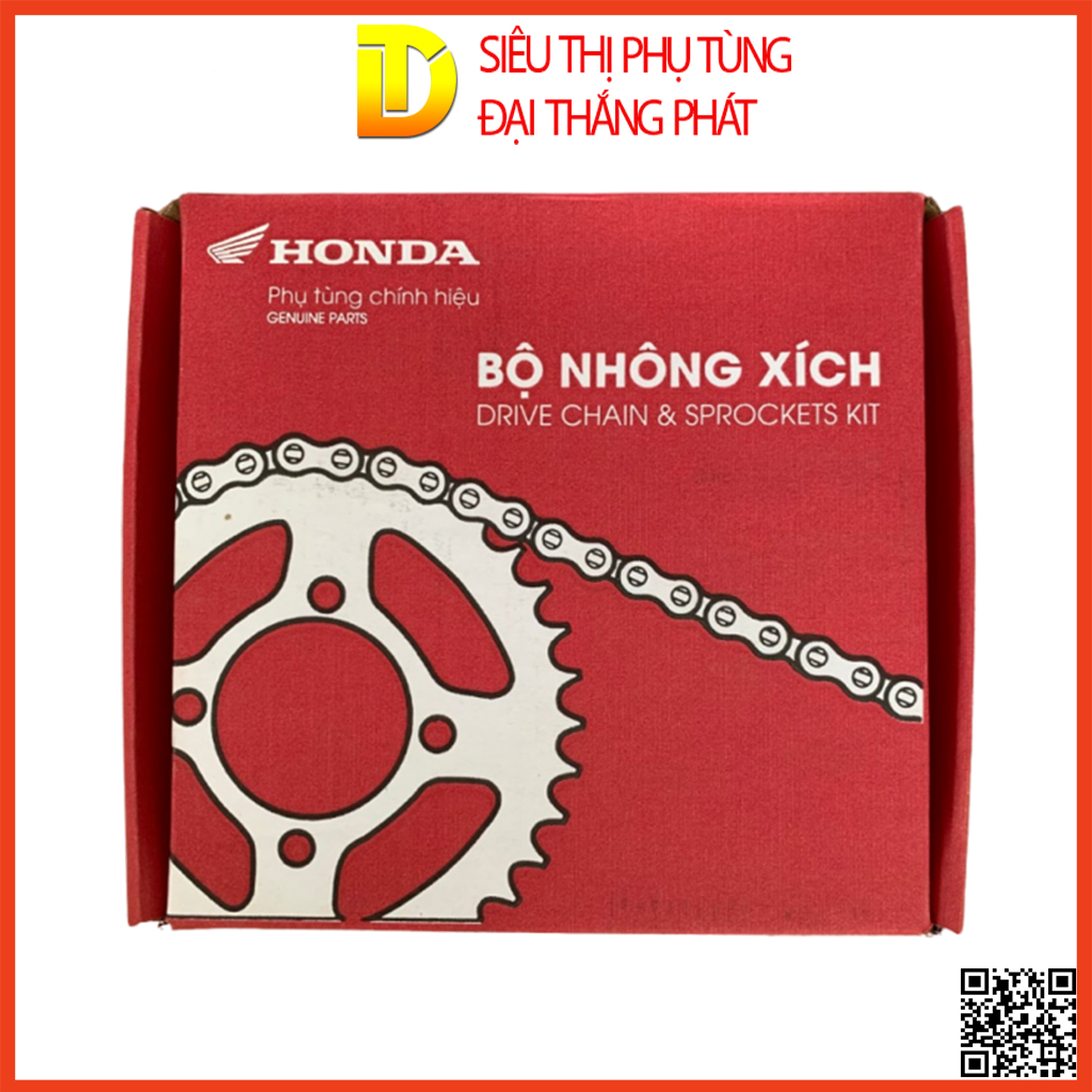 Bộ nhông xích nhông sên đĩa xe số zin chính hãng HONDA wave rs future 1 wave alpha cũ.