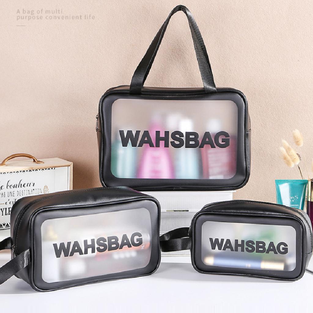 Túi đưng mỹ phẩm du lịch SOGA đựng đồ cá nhân mini trong suốt chống thấm nước cao cấp giá rẻ TUI1K9K.23