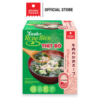 Canh rong biển thịt bò Asuzac hộp 40g (4g x 10 gói)