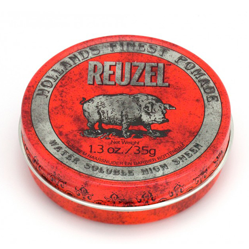 Sáp Tạo Kiểu Reuzel Red Pomade Water Soluble Trung Bình Có Độ Bóng Cao 35G