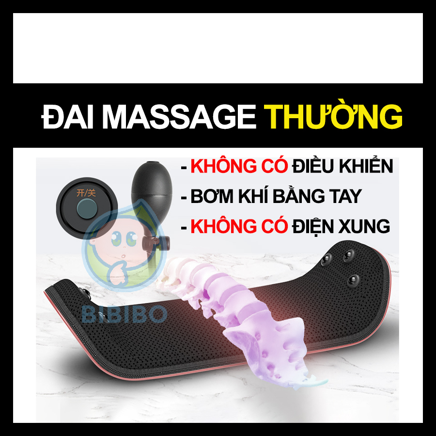 Máy massage lưng và cột sống ALOTA  M56 công nghệ điện xung giảm đau giảm sưng vai gáy nhanh chóng t