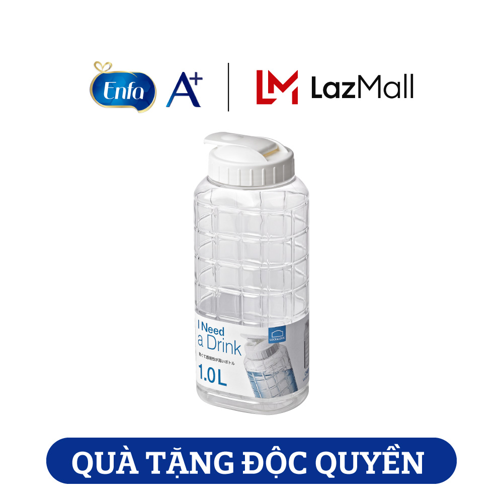 [Quà tặng Enfa] Bình nước Lock & Lock 1L