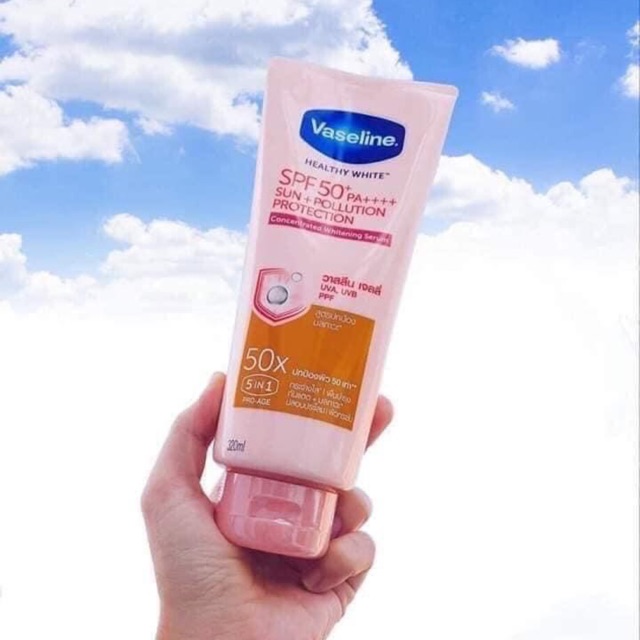 [Auth Thai Lan] Kem Dưỡng Trắng Da Lotion Dưỡng Thể Vaseline 50X Spf 50+++ Kem Duong Body Thành Phần Cao Cấp Lành Tính An Toàn Cho Người Sử Dụng Cam Kết Sản Phẩm Như Mô Tả