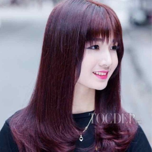 Thuốc Nhuộm Tóc Màu Đỏ Tím ( Tặng Trợ Nhuộm Găng Tay)